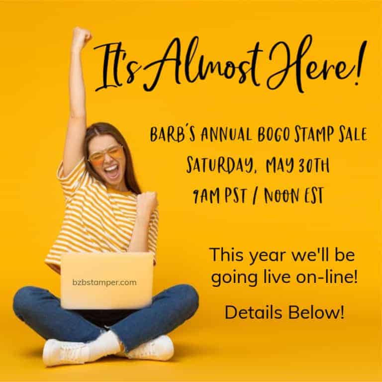 Barb's Stampin' Up! BOGO Sale