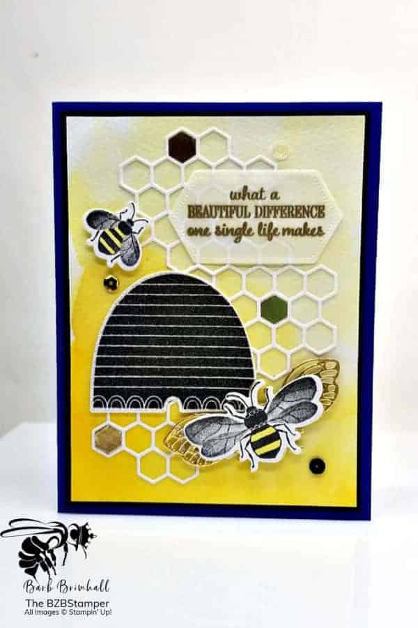 Stampin Up Honey Bee Gold