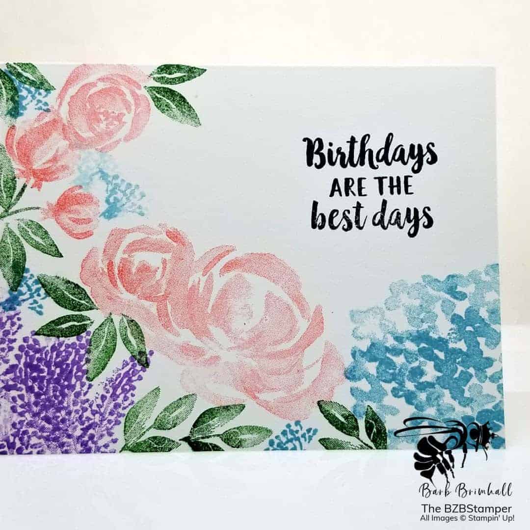 Simple Floral Birthday Card