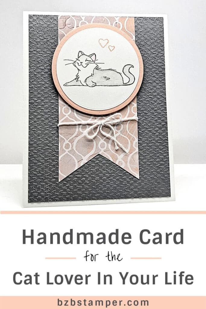 Pink Kitty Card