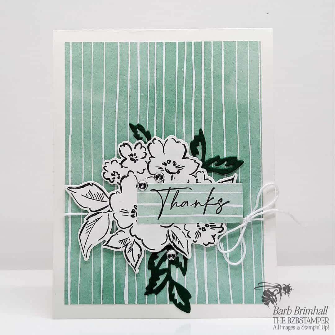 The Beautiful Penned Flowers Dies by Stampin’ Up!