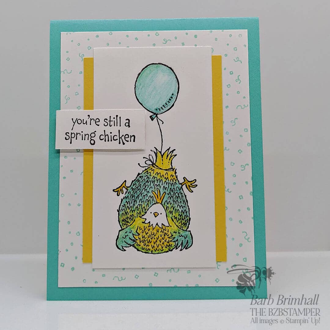 Fun Birthday Card for your Favorite Spring Chicken