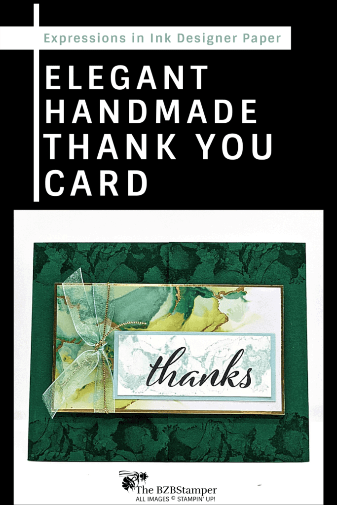 Expressions In Ink Specialty Designer Paper thank you card