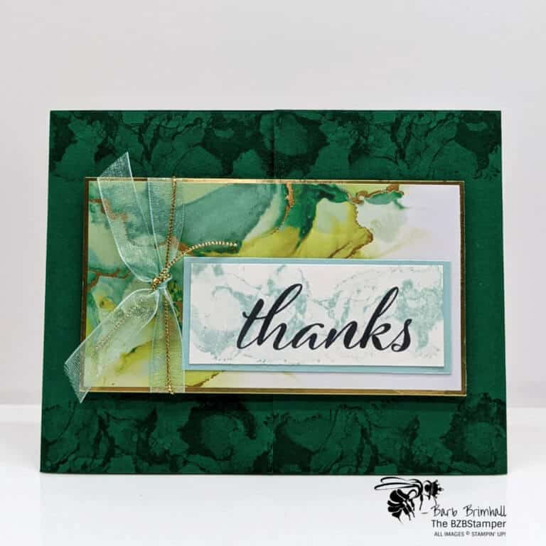 Expressions In Ink Specialty Designer Paper thank you card