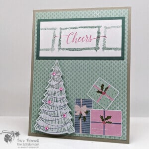 Easy Christmas Card using the Whimsy and Wonder Paper