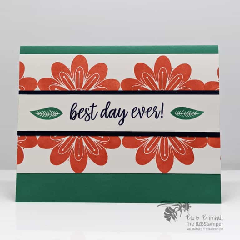 Quick Card Sketch using the In Symmetry Stamp Set