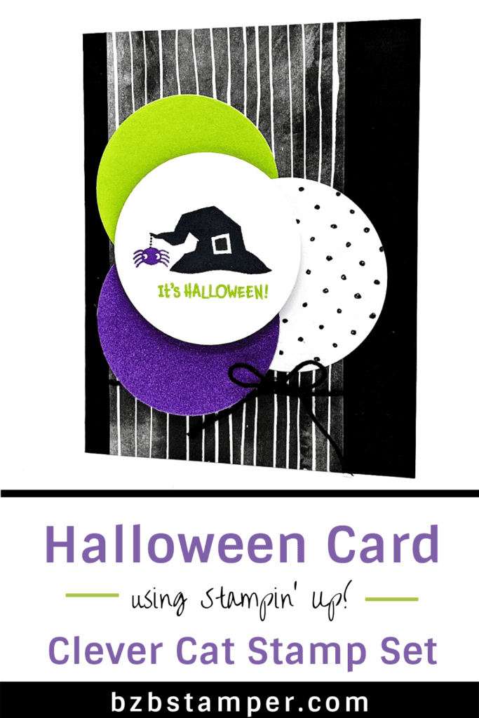 Clever Cat Stamp SEt by Stampin' Up! for Halloween