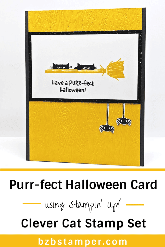 Clever Cat Stamp Set by Stamping Up For Halloween