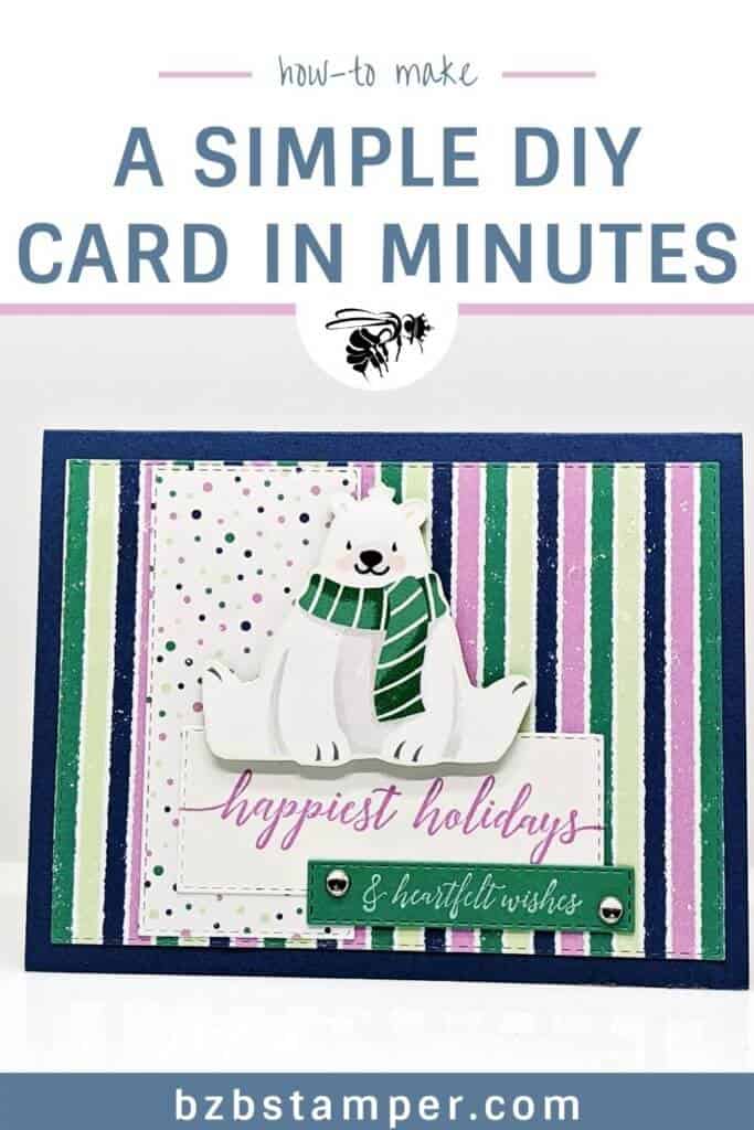 Penguin Playmates Patterned Paper with Polar Bear