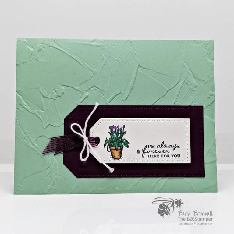 Feels Like Home Sale-A-Bration Card in Mint Macaron