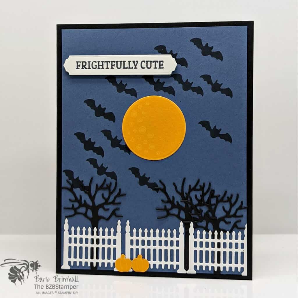 Frightfully Cute Halloween Card