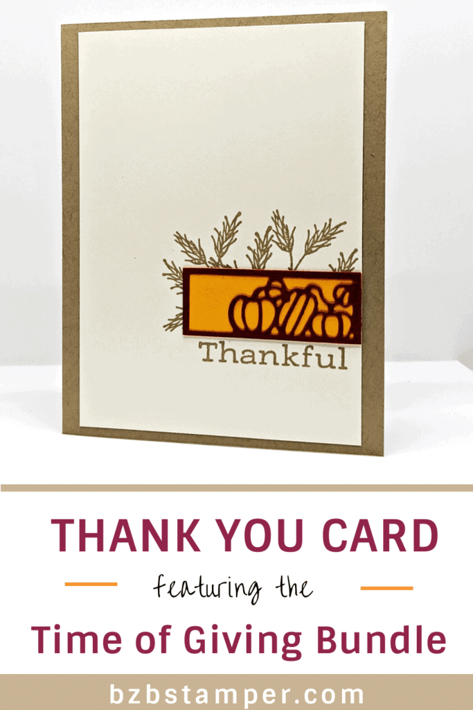 Thank You Handmade Greeting Card