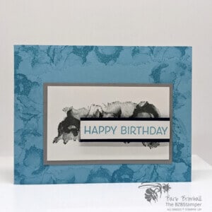 Artistcally Inked Stamp Set in Balmy Blue