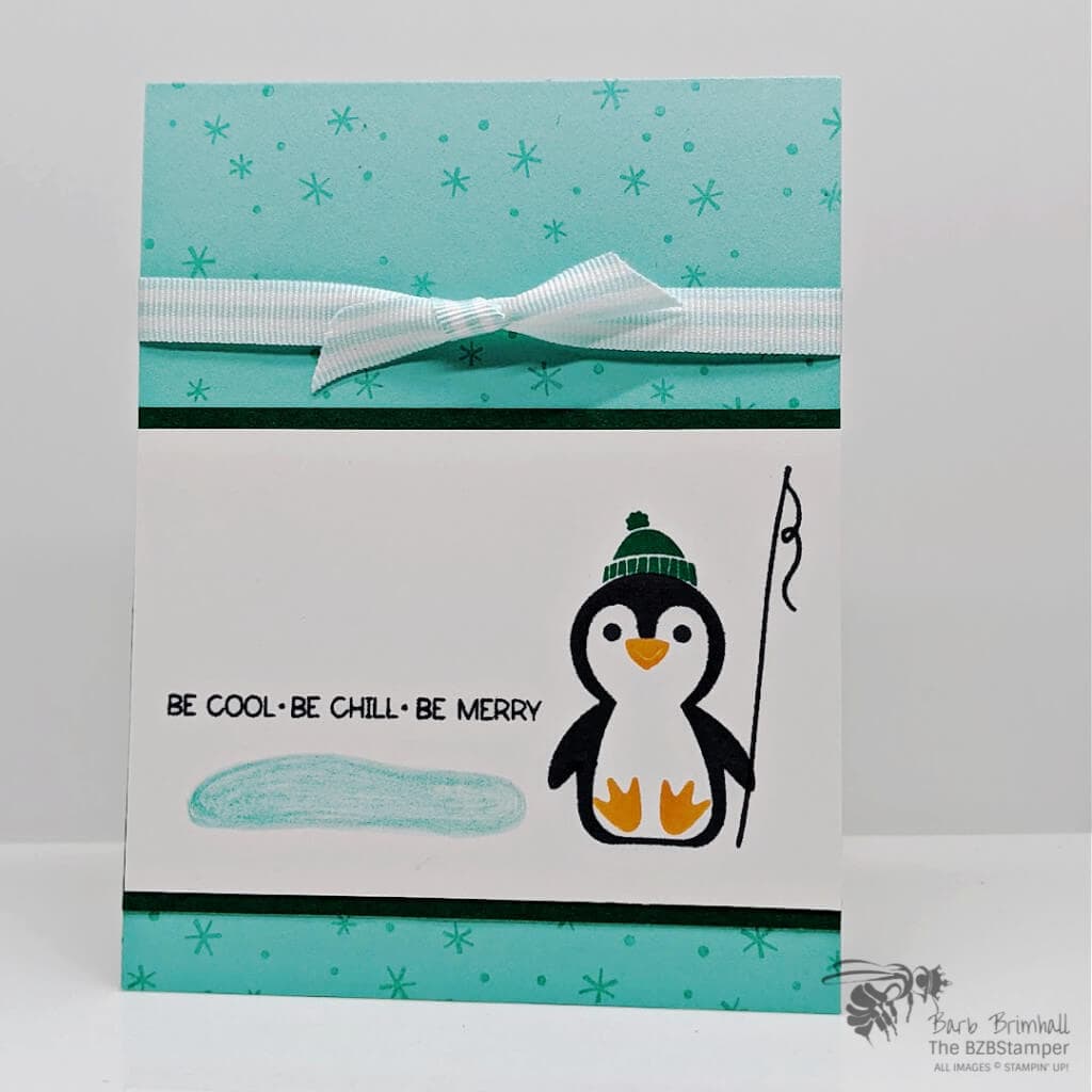 Penguin Place by Stampin' Up! Handmade Card