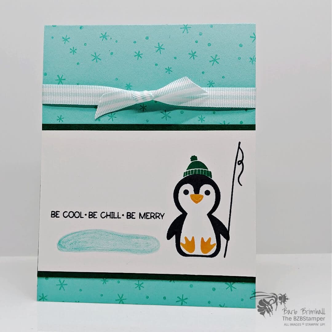 An Easy to Make Penguin Greeting Card