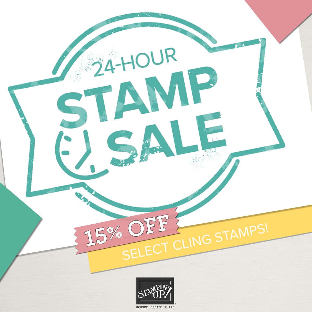 One Day Stampin Up Flash Sale!
