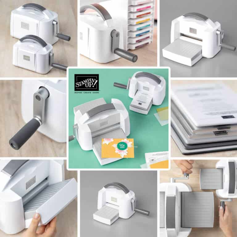 Pictures of the Stampin' Up! Cut & Emboss Machines