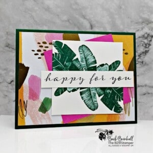 Stampin' Up! Tropical Vibes Card in multiple colors