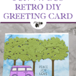 Trees and VW bus handmade card using Stampin' Up! supplies