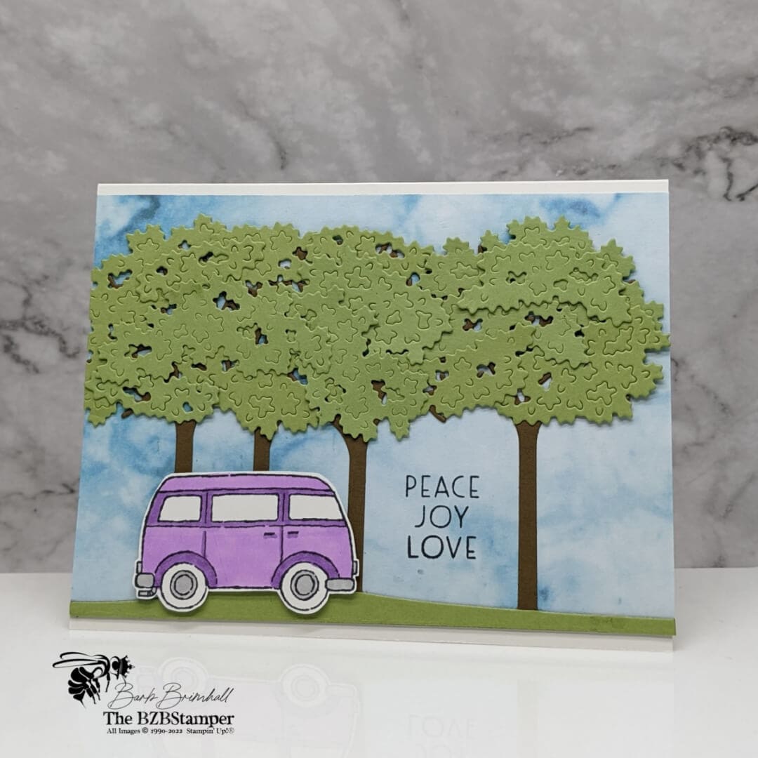 VW Bus Handmade Card