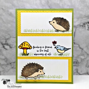 033022 stampin up happy hedgehogs