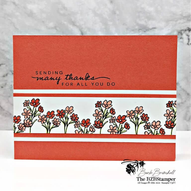 Simple Handmade Thank You Card
