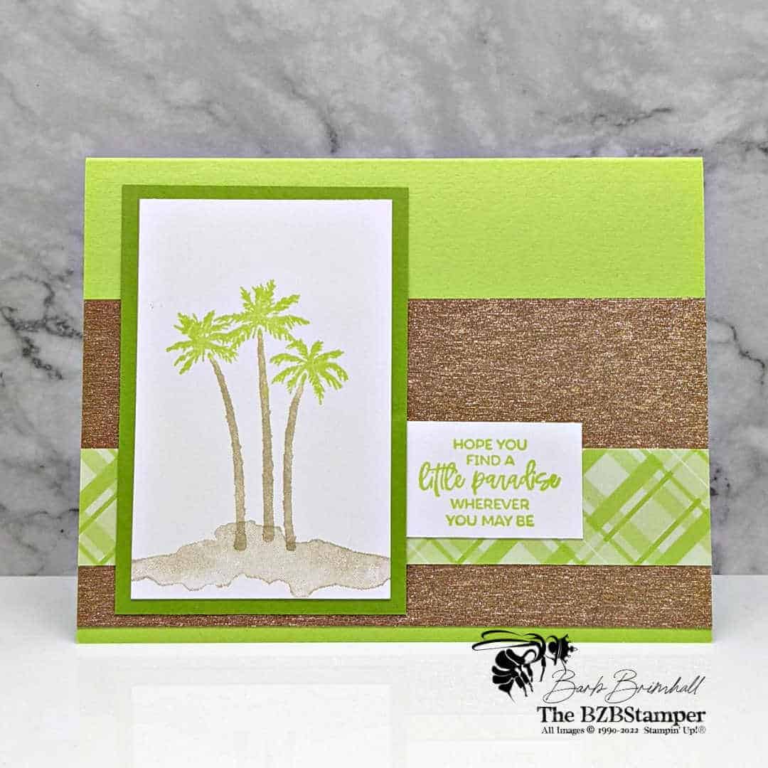 Stampin’ Up! Paradise Palms Stamp Set