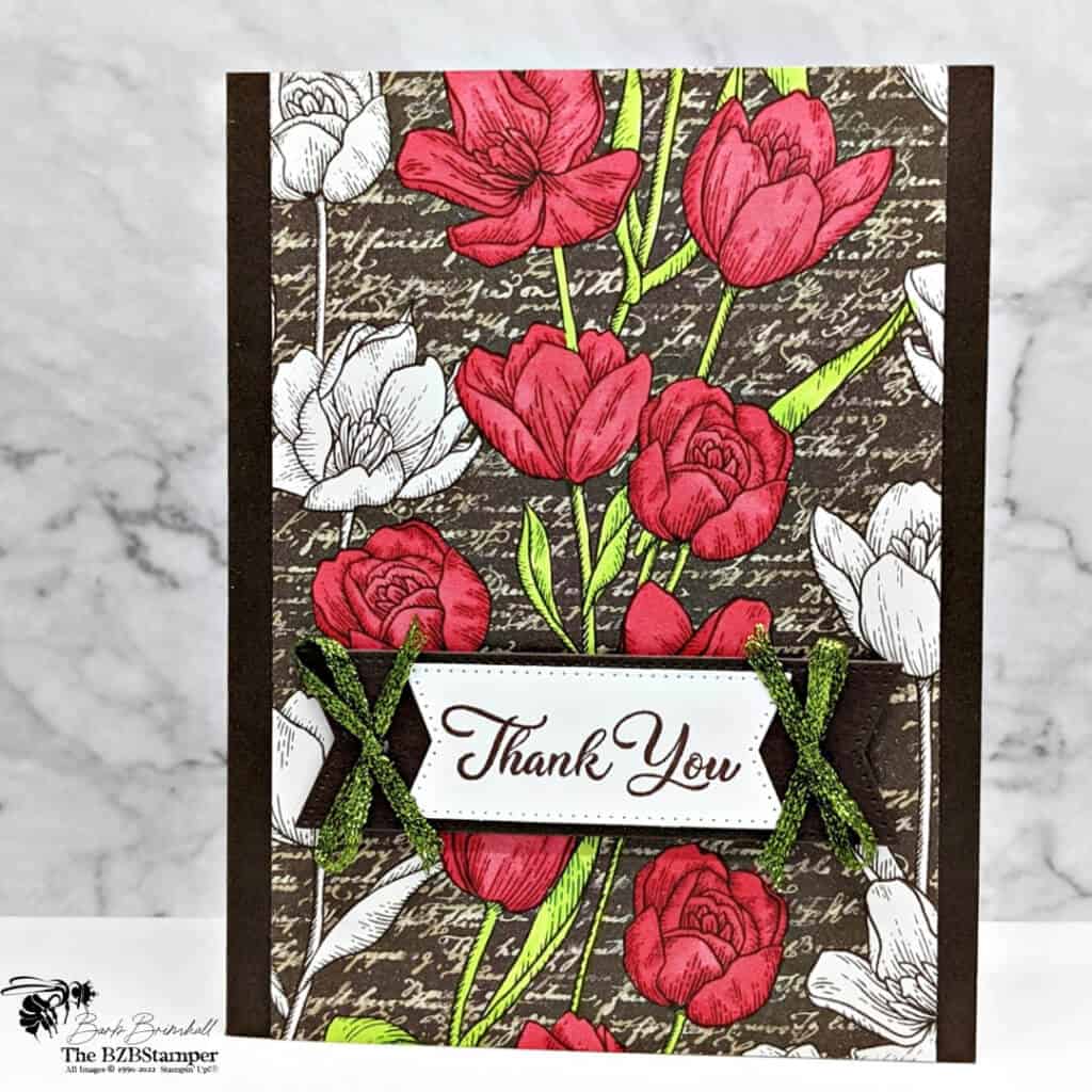 Handmade Thank You Greeting Card