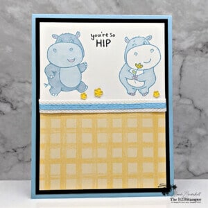 071222 stampinup hippest hippos blue