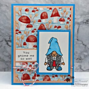 Gnome card featuring you gnome me so well sentiment