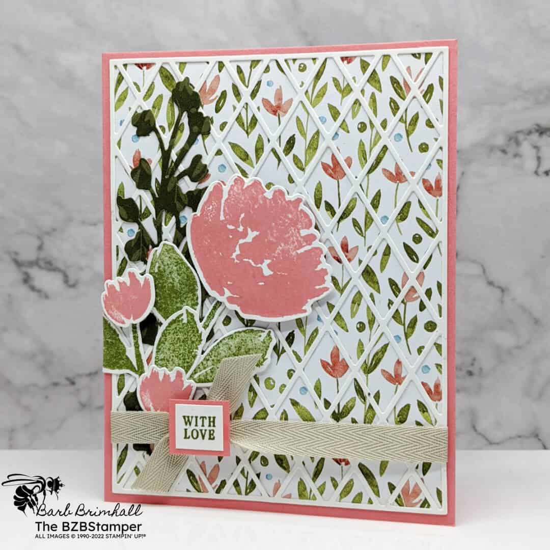 Handmade Floral Card featuring the True Beauty Bundle
