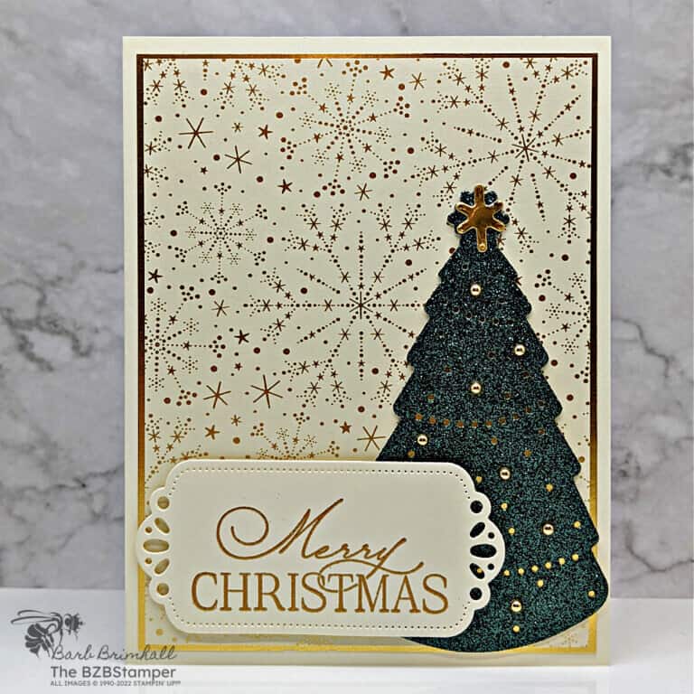Beautiful Handmade Christmas Card