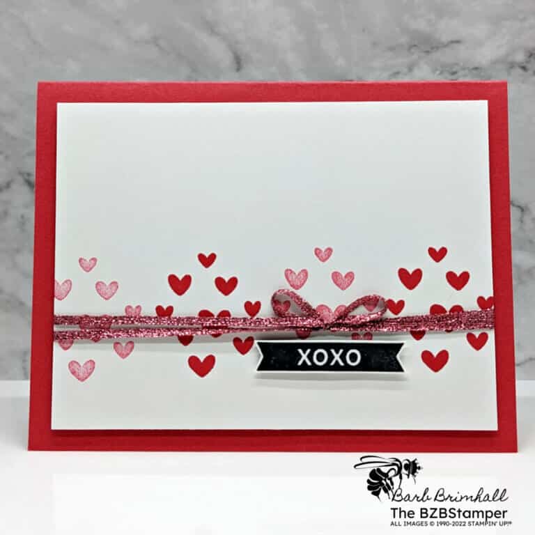 Quick and Easy Handmade Valentine’s Day Card