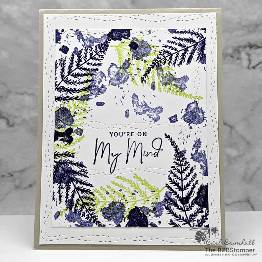 Nature’s Prints Thinking of You Card
