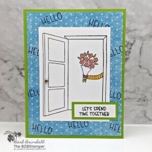 122522 stampin up warm welcome flowers