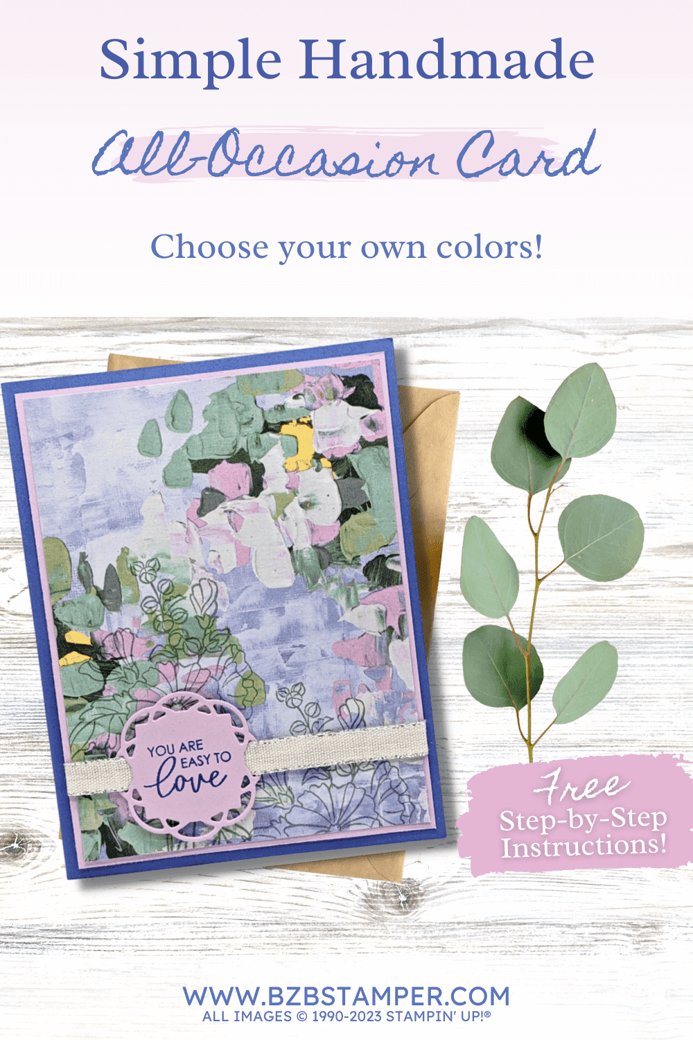 Beautifully Happy Stamp Set by Stampin' Up! - Barb Brimhall, The BZBStamper