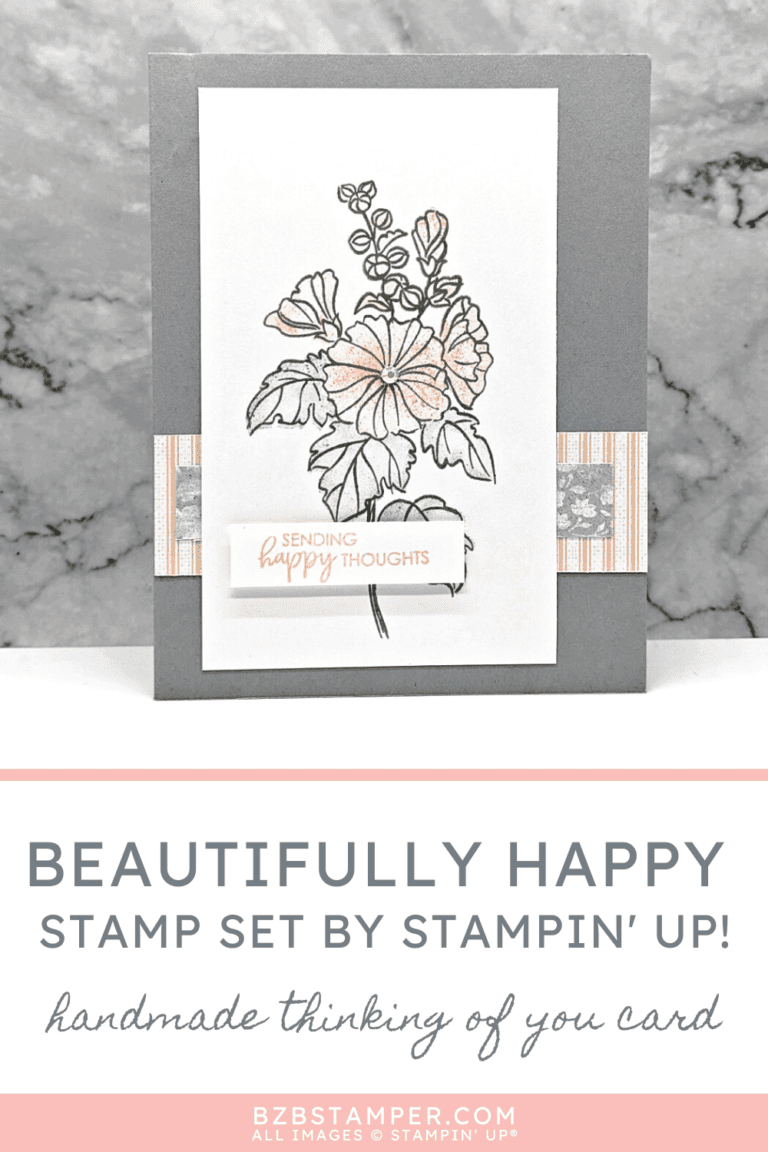 Simple Thinking of You Card for a Friend - Barb Brimhall, The BZBStamper