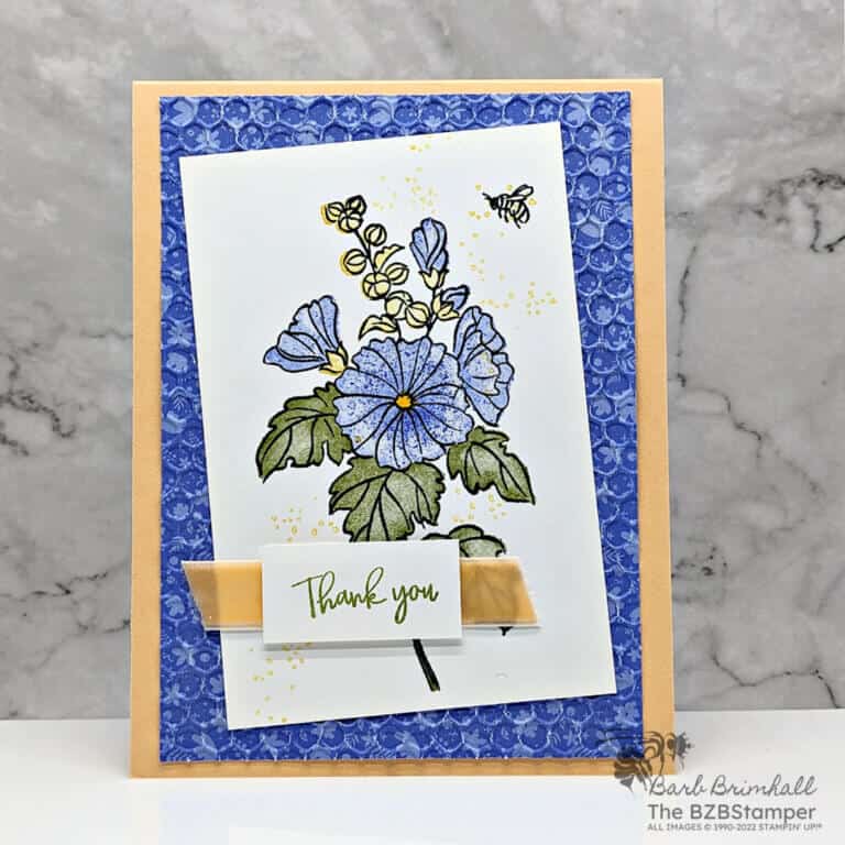 Stampin’ Up! Beautifully Happy Thank You Card
