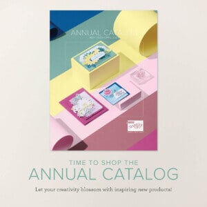 Cover of 2023-2024 Stampin' up! Annual Catalog