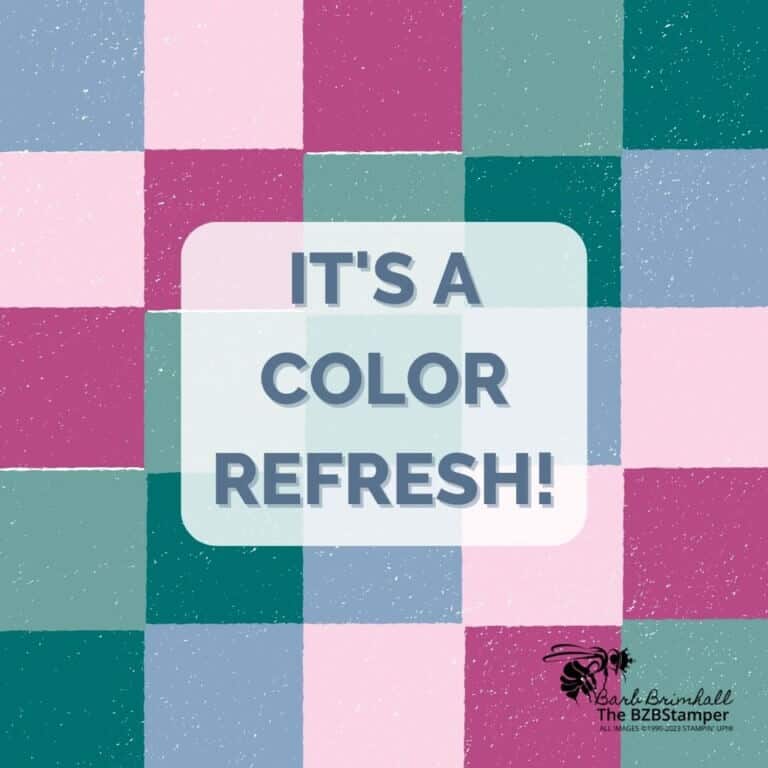 Stampin’ Up! Color Refresh 2023