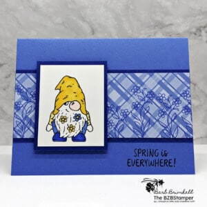 041023 stampin up friendly gnomes blue
