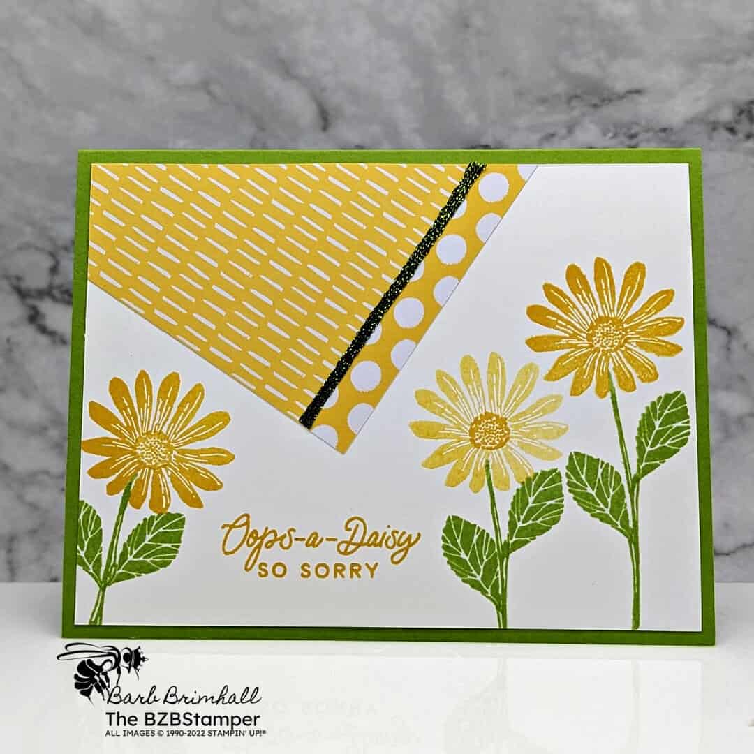 Two-Step Stamping with the Cheerful Daisies Stamp Set