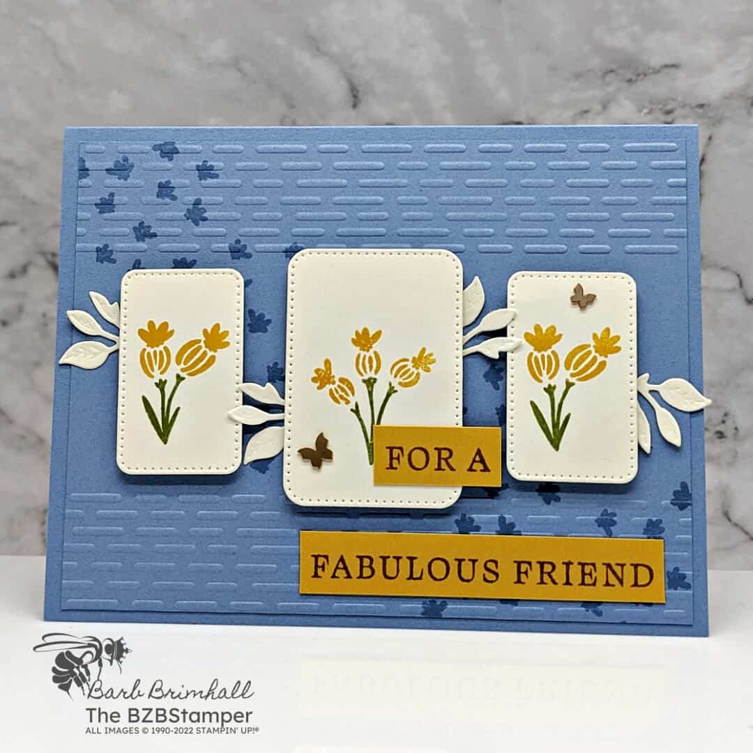 Tutorial Featuring the Bold Bouquet Stamp Set
