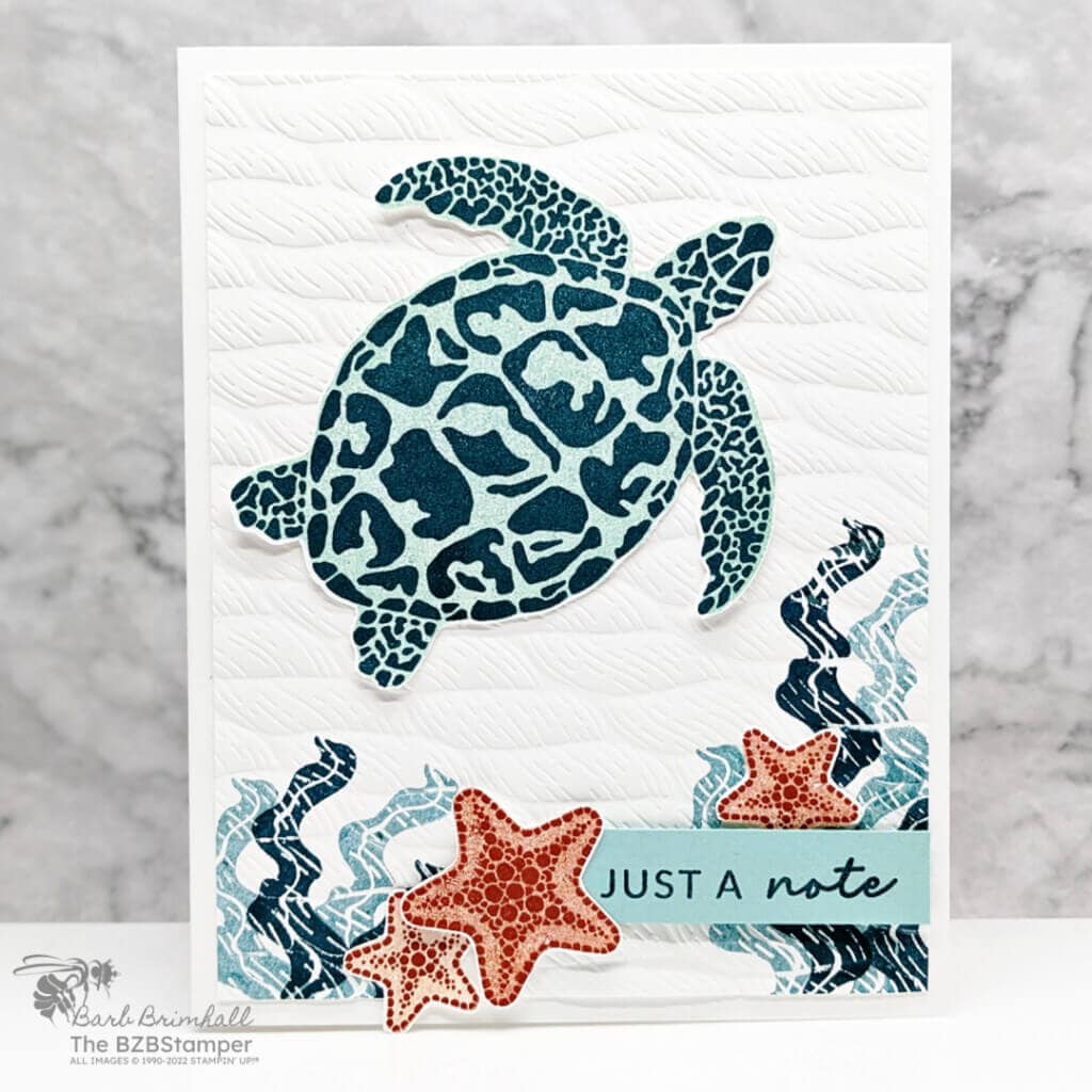 Sea Turtle Stamp Set by Stampin' Up!