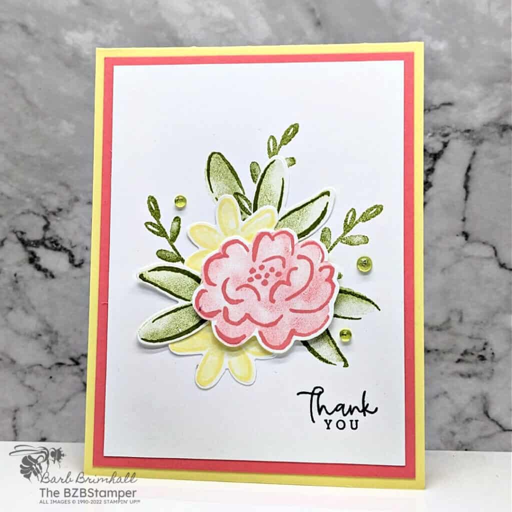 Stampin' Up! Darling Details Stamp Set with the Stampin Up Darling Details Stamp Set