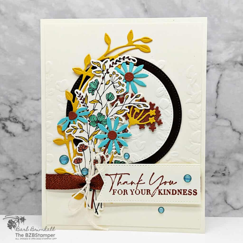 Thank You Card Tutorial featuring Dainty Delights stamp set by Stampin' Up!
