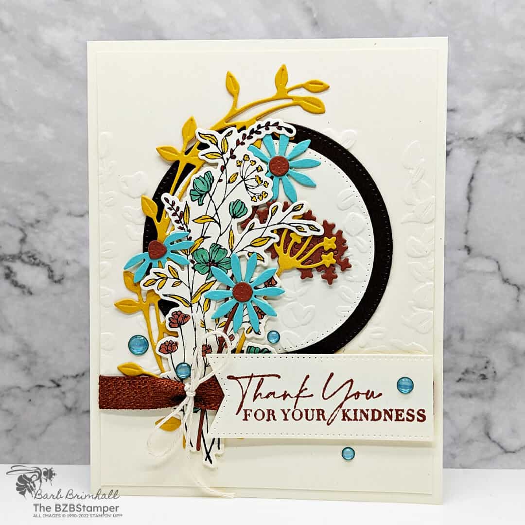 Thank You Card Tutorial featuring Dainty Delights