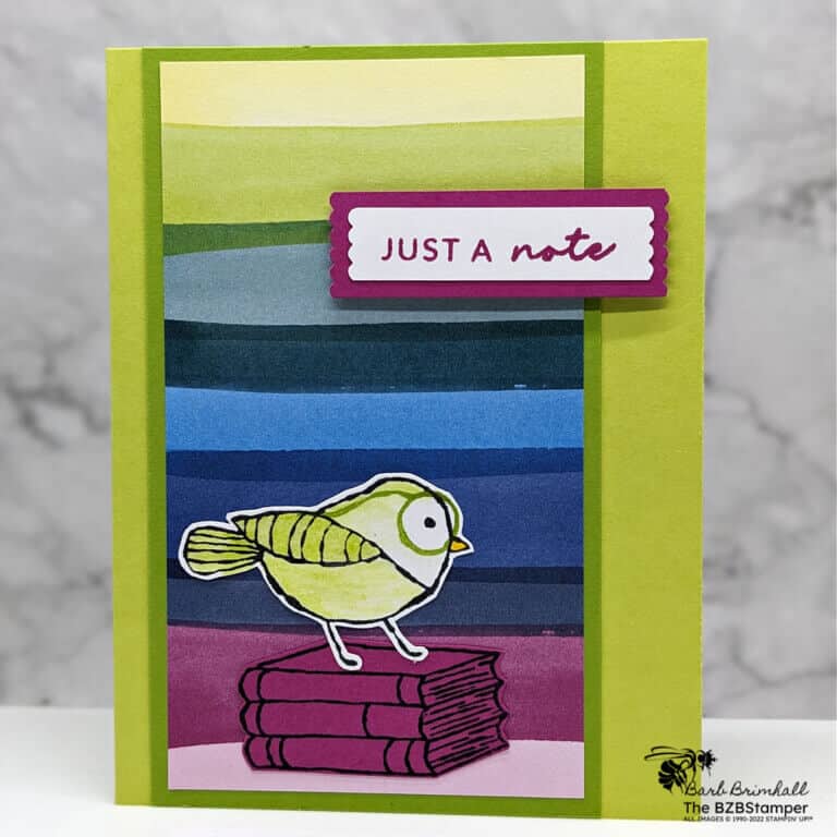 Send a Handmade Card using the Bird’s Eye View Stamp Set