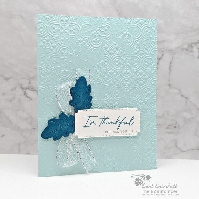Handmade Thank You Card Tutorial