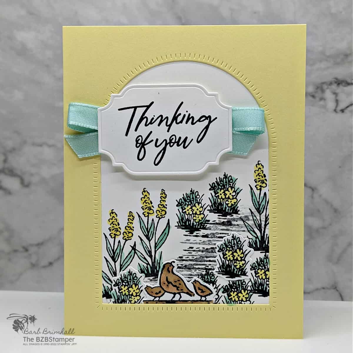 Thinking of You Card With the Garden Meadow Bundle